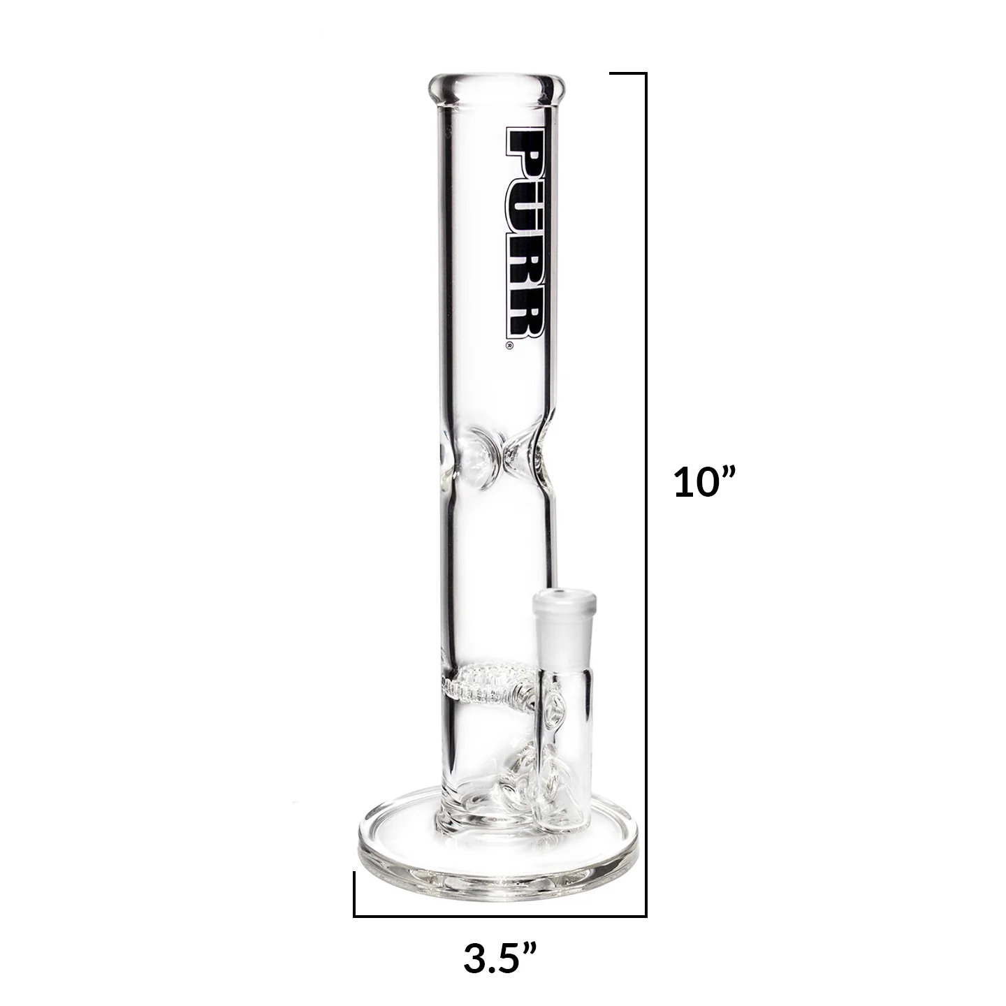 10" Honeycomb Straight Tube Bong - Image 7