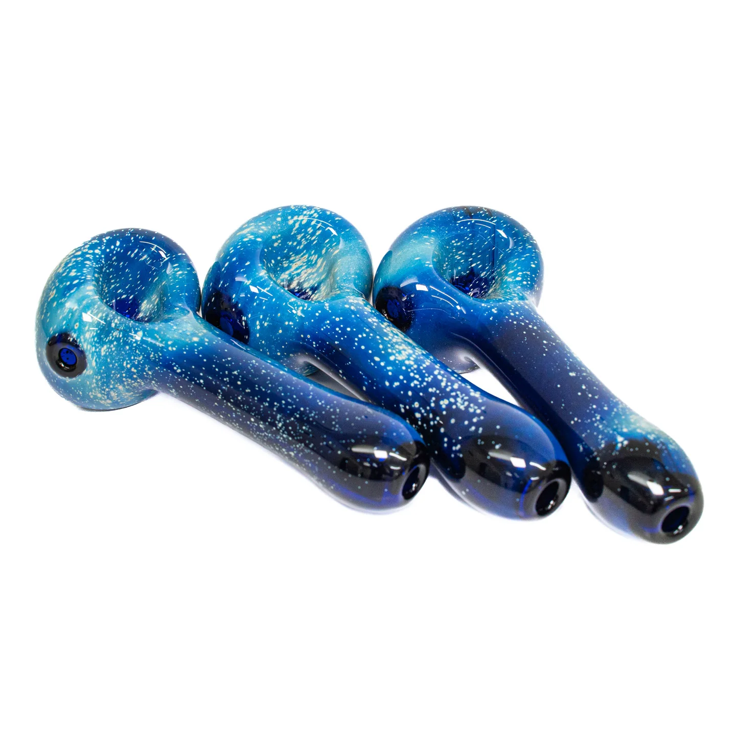 Galaxy Silver Fumed Spoon Pipe - Image 5