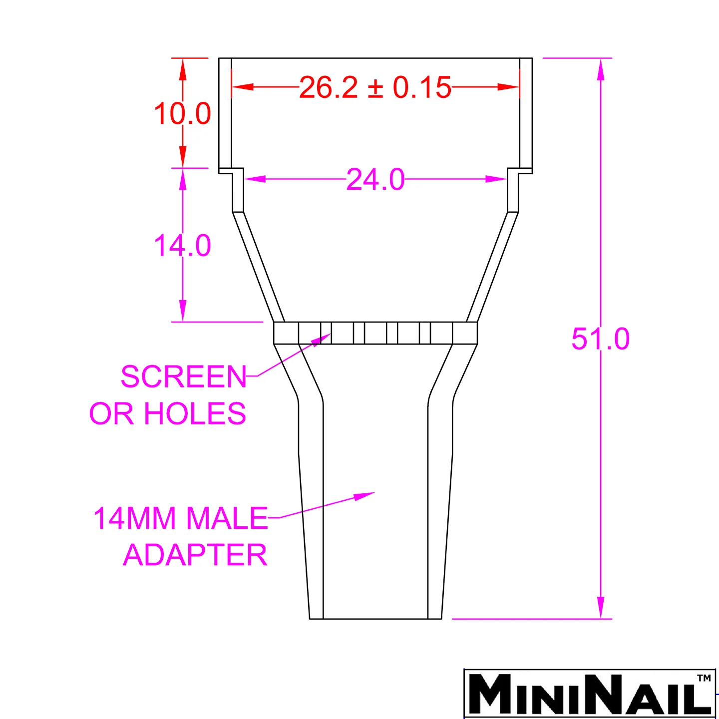 MiniNail Flower Bowl Prototype Fee