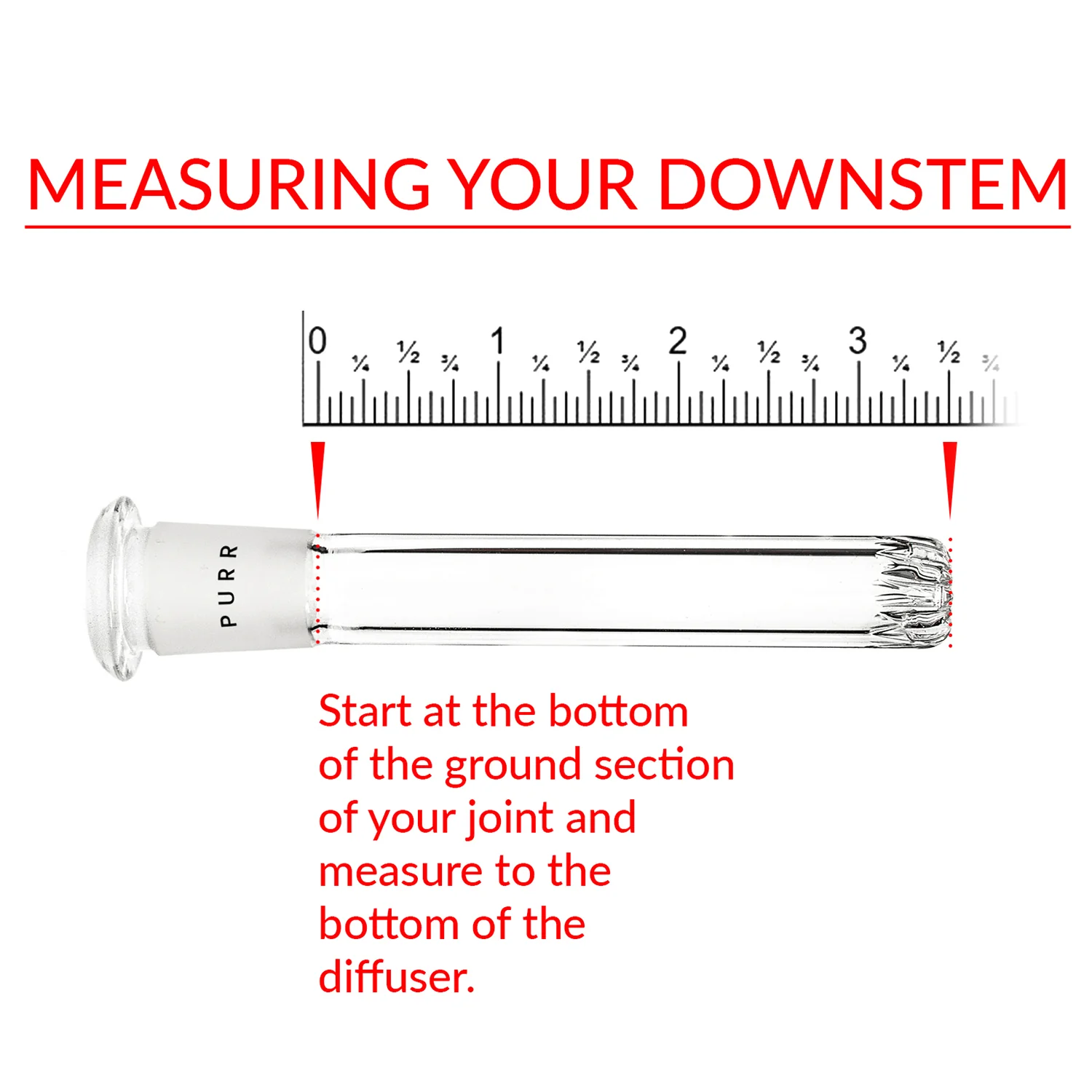 14-18mm Showerhead Downstem - Image 3